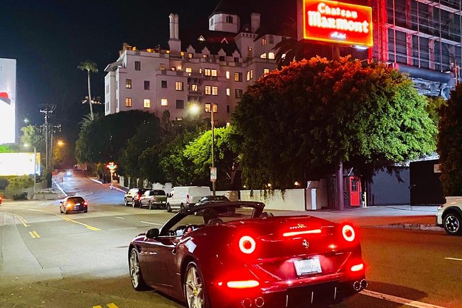 1-Hour Driving Tour from Hollywood to Beverly Hills in a Ferrari - What the $245.65 price really covers