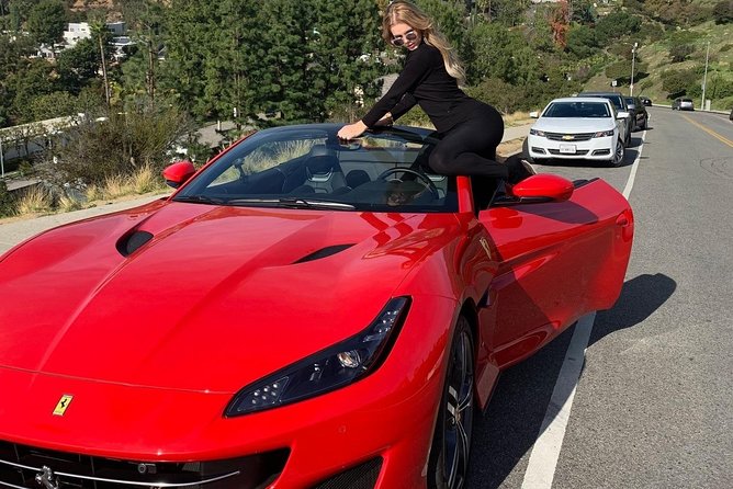 20-Minute Tour: Hollywood Blvd to Sunset Blvd in a Ferrari - Cancellation, weather and booking details