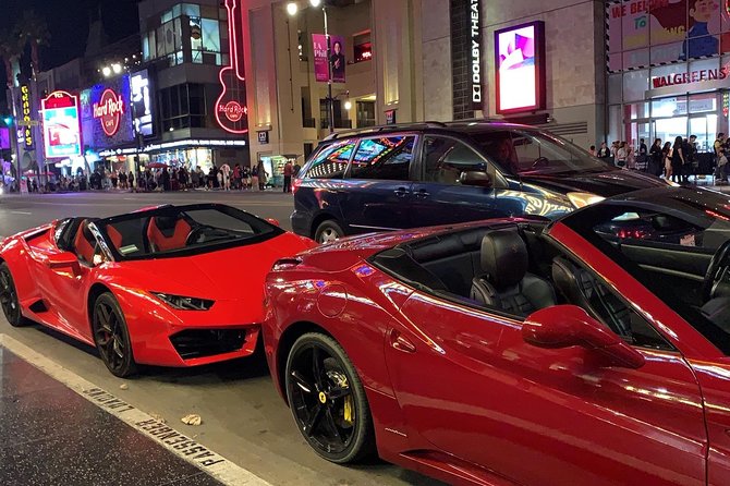 20-Minute Tour: Hollywood Blvd to Sunset Blvd in a Ferrari - FAQ