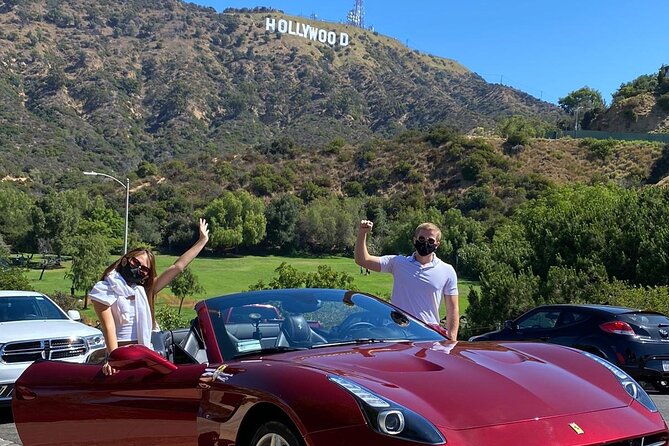 50-Minute Driving Tour: Explore Hollywood Sign in a Ferrari - What the price covers, and what may cost extra