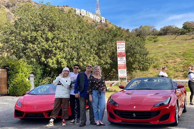 50-Minute Driving Tour: Explore Hollywood Sign in a Ferrari - Driving yourself or riding with the guide