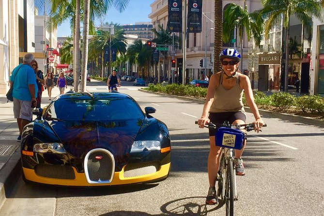Beverly Hills Tour: Movie Star Homes and LA Sightseeing by E-Bike - A bicycle-sized view of Beverly Hills