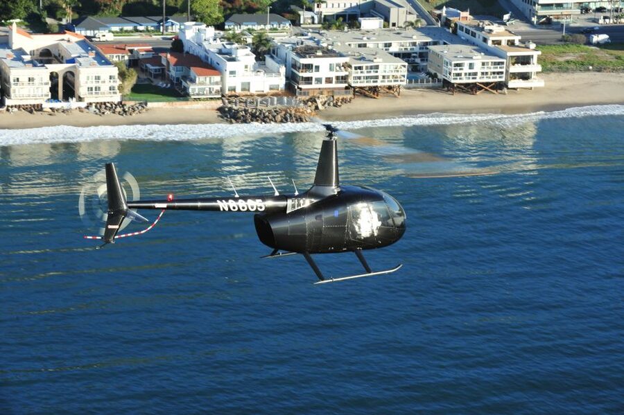 California Coastline & Hollywood Celebrity Helicopter Tour - What the pilot adds