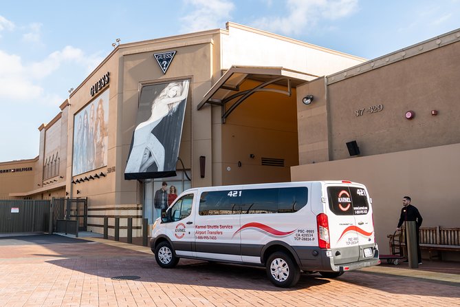 Citadel Outlets Transfer from Anaheim with VIP Lounge, storage & LAX Drop-Off - The ride from the outlets to LAX