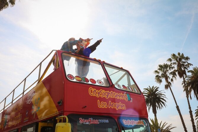 City Sightseeing Hop-On Hop-Off Bus Tour with Audio Guide - Santa Monica Yellow Route: the coast, Venice, and Westwood