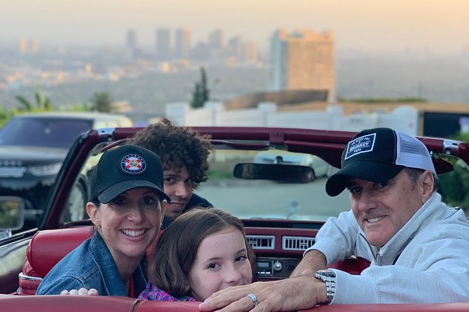 Classic Convertible Car Tour of Los Angeles - Sunset Strip and downtown LA