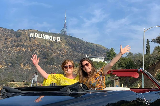 Classic Convertible Car Tour of Los Angeles - Pink walls, English gardens, and West Hollywood