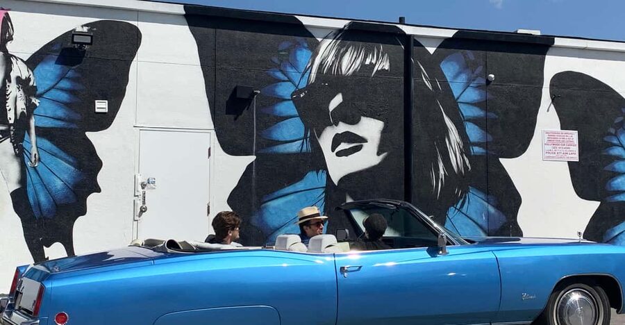 Discover LA in a 1973 Cadillac Eldorado convertible - Starting near the La Brea Tar Pits
