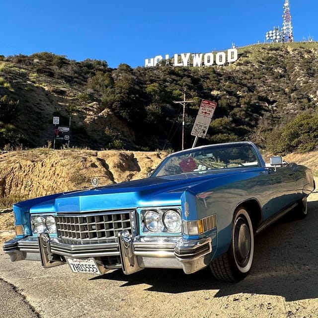 Discover LA in a 1973 Cadillac Eldorado convertible - Rodeo Drive and Beverly Hills