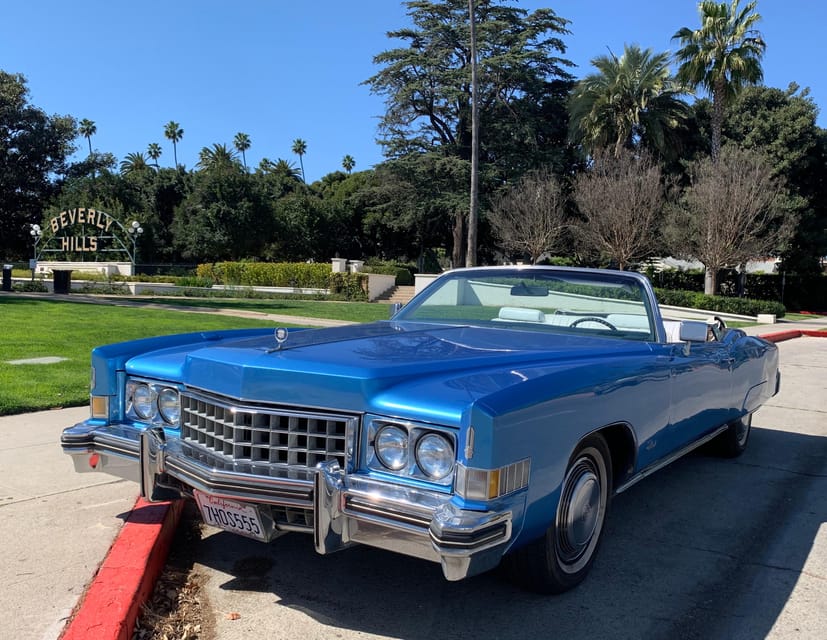 Discover LA in a 1973 Cadillac Eldorado convertible - Melrose Avenue: murals and vintage shops