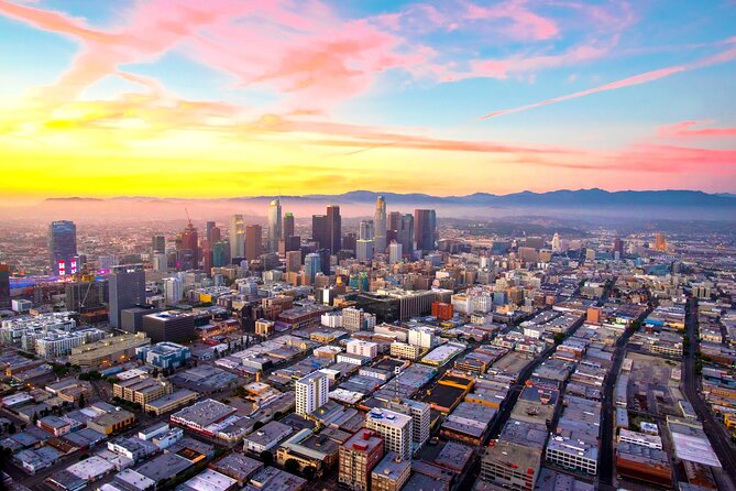 Downtown LA Lights: Your Private Sunset and Night Helicopter Tour - Taking off from Long Beach, not downtown