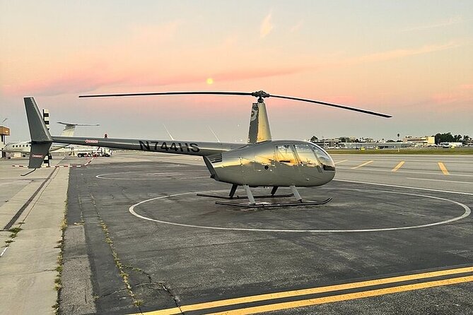 Downtown LA Lights: Your Private Sunset and Night Helicopter Tour - Weight limits and other rules to check