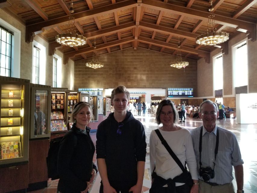 Downtown Los Angeles: Culture and Arts Walking Tour - Union Station and the final transit lesson