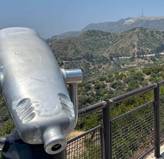 From Los Angeles: Griffith Observatory Open-top Sunset Tour - From Hollywood Boulevard up to Griffith Observatory