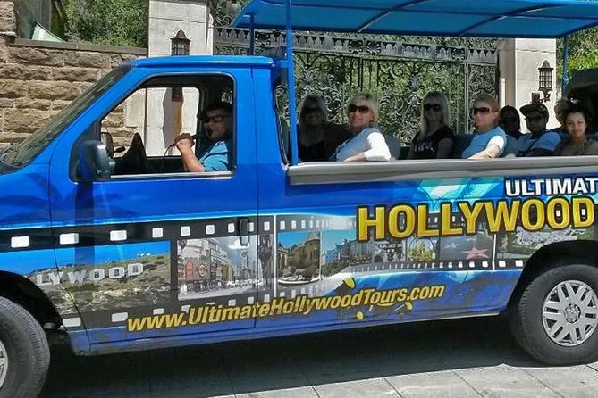 Hollywood, Beverly Hills and Celebrity Homes Open Air Van Tour - The Hollywood Sign from Mulholland Drive