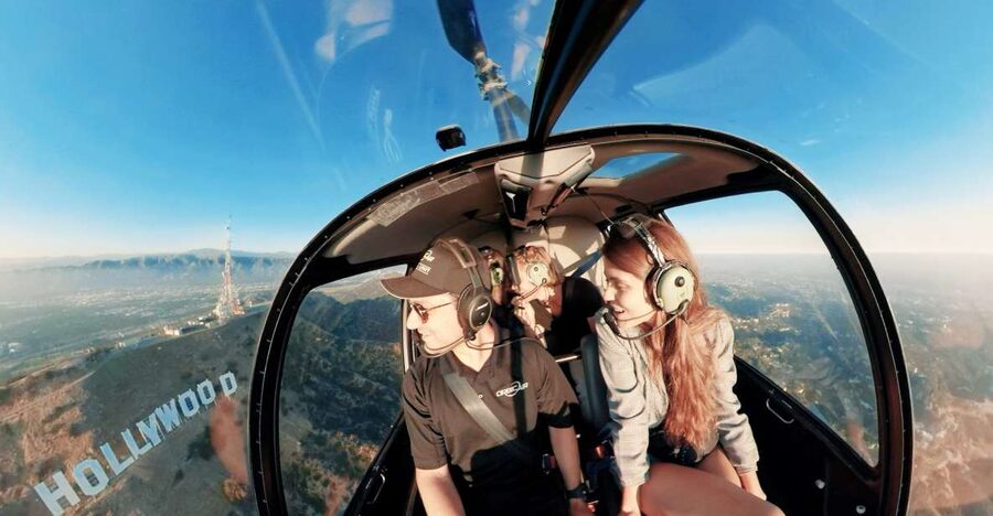 Hollywood & Beverly Hills Celebrity Helicopter Tour - Los Angeles Comes Into Focus From the Air