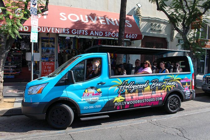Hollywood, Beverly Hills & Celebrity Homes Tour by Open Air Bus - A quick way to connect Hollywood’s far-flung sights