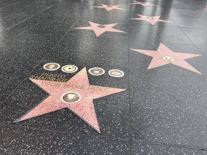 Hollywood: Make Your Own Star Walk of Fame Photo Experience - What $33 buys in 15 minutes