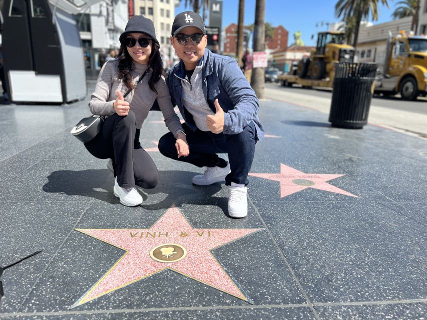 Hollywood: Make Your Own Star Walk of Fame Photo Experience - Five photos, a video, and a quick handoff