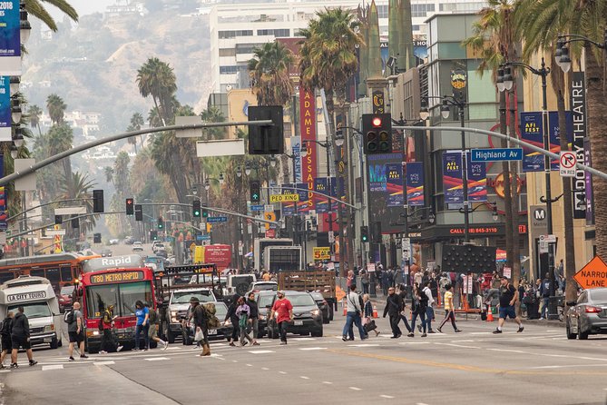 Hollywood Open Bus Tours - Budget time for Los Angeles traffic