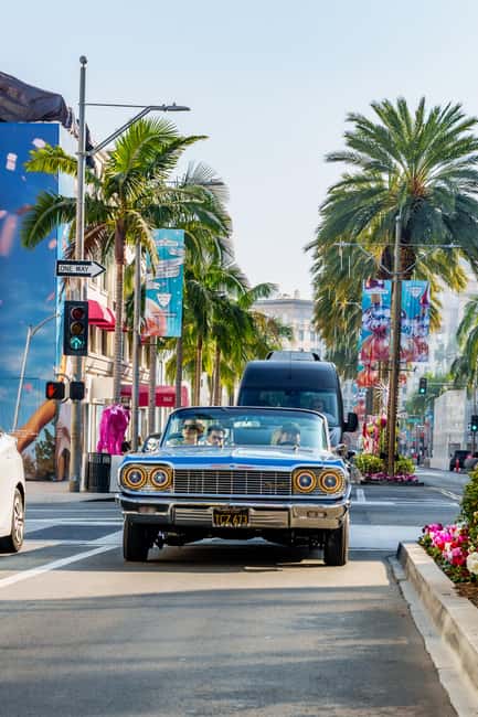 Hollywood: Oscars Tour in a 1964 Impala Lowrider - A lowrider ride through movie-country Los Angeles