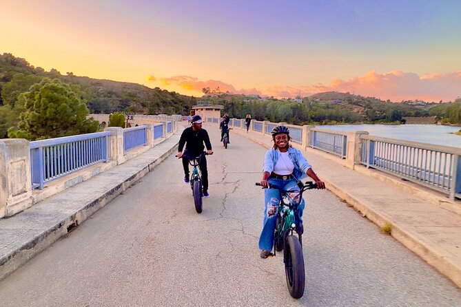 Hollywood Sign: Scott E-Bike Tours Los Angeles Private Tour - The sign viewpoint and short hike