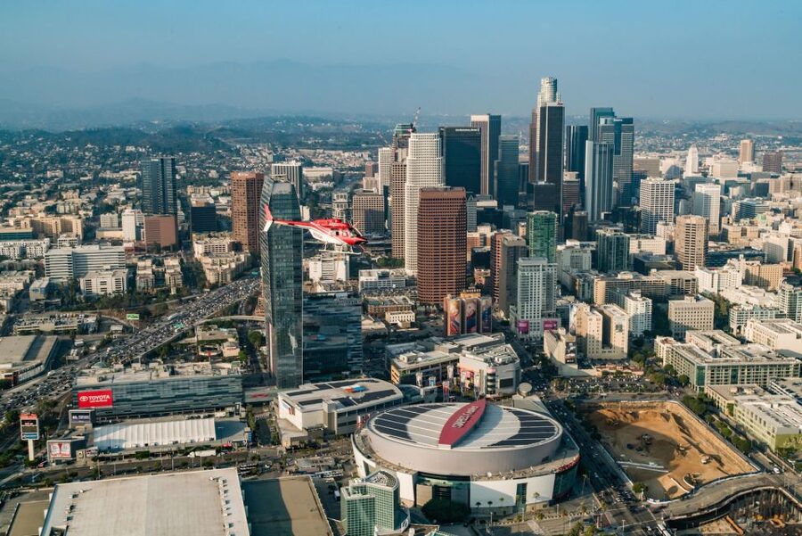 Hollywood Sign & Universal Studios Helicopter Tour - Griffith Park, the Observatory and studio country