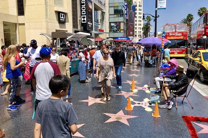 Hollywood Stars Tour: Walk of Fame, Celebrity Homes, Sunset Strip - Beverly Hills mansions from the van