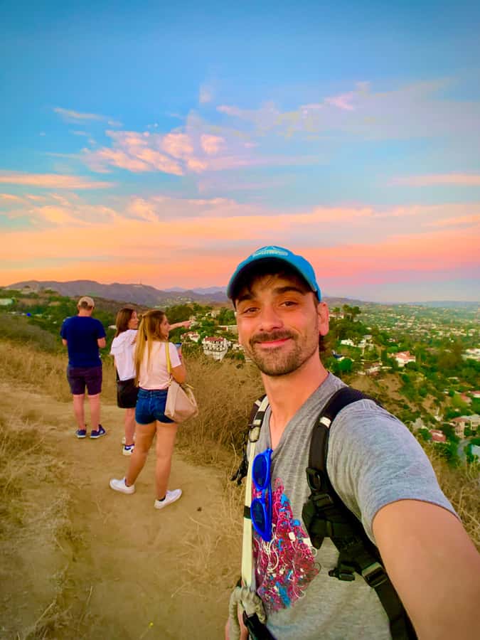 Hollywood Walking & Hiking Sunset Tour with LA Skyline Views - The change of scene at Runyon Canyon