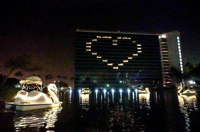 Illuminated Swan Boat Night Ride on Rainbow Lagoon in Long Beach - Safety, weather, and timing