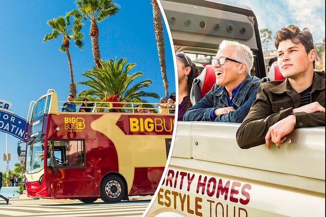 LA: Celebrity Homes and Lifestyle Tour and Hop-on Hop-off Tour - Two tours, two different ways to see LA