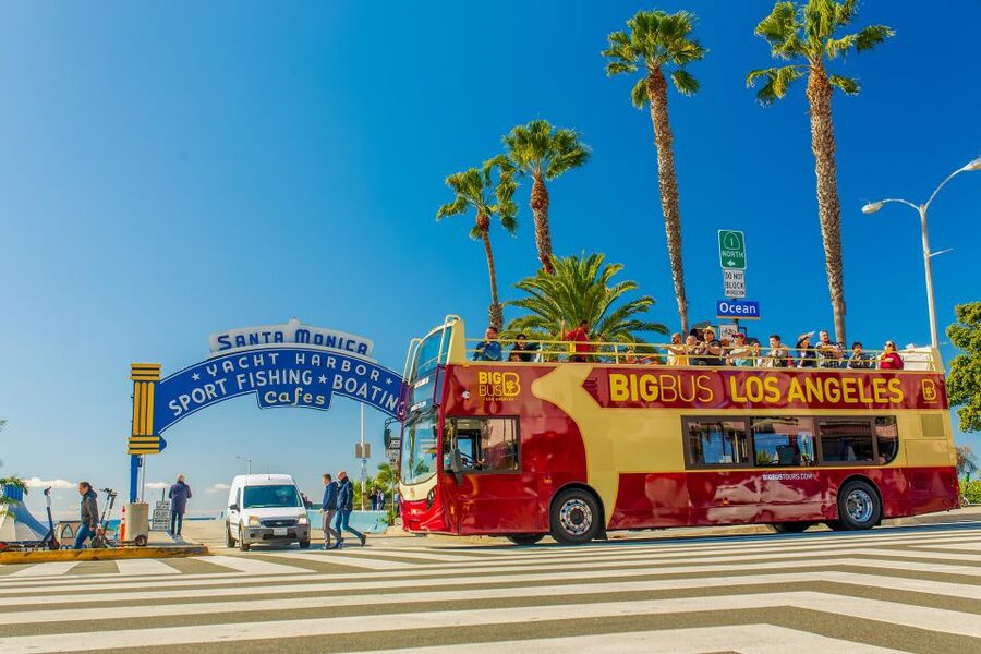 LA: Hop-on Hop-off Tour by Open-top Bus with 19 Stops - Making the $53 price work for you