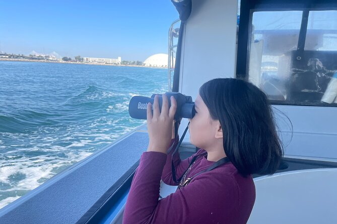 Long Beach Glass Bottom Boat Eco-Tour - A small boat, with different ways to watch