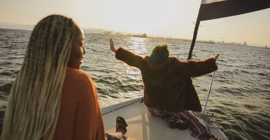 Long Beach: Private Sailboat Rental with Licensed Captain - A chance to take the helm