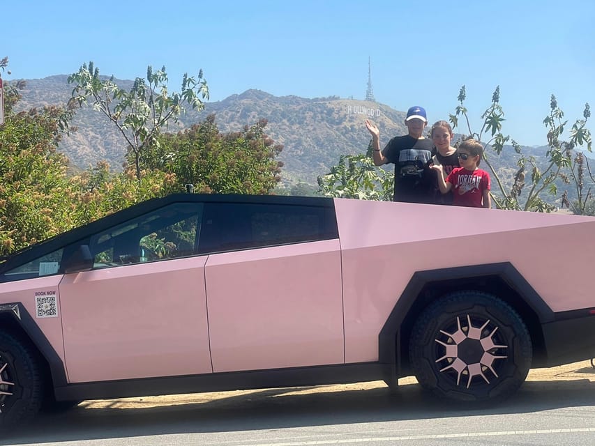 Los Angeles: 30-Minute Hollywood Sign Tesla Cyber Truck Tour - Key points to know before you book