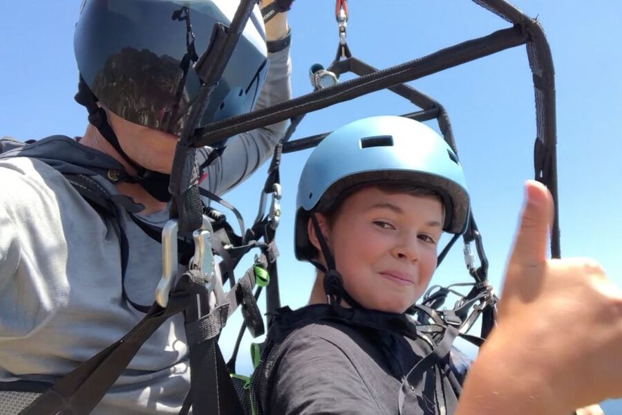 Los Angeles: 30-Minute Tandem Paragliding Experience - The briefing and the short run