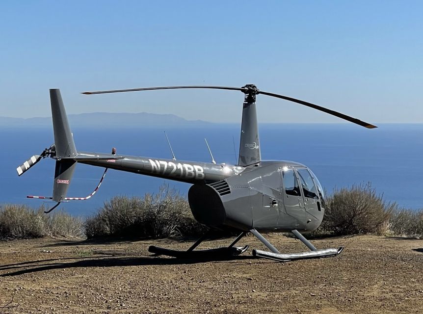 Los Angeles Helicopter Tour & Malibu Mountaintop Landing - The Malibu mountaintop stop
