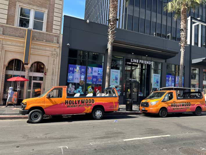 Los Angeles: Hollywood and Beverly Hills Open-Top Bus Tour - Starting among Hollywood’s famous names