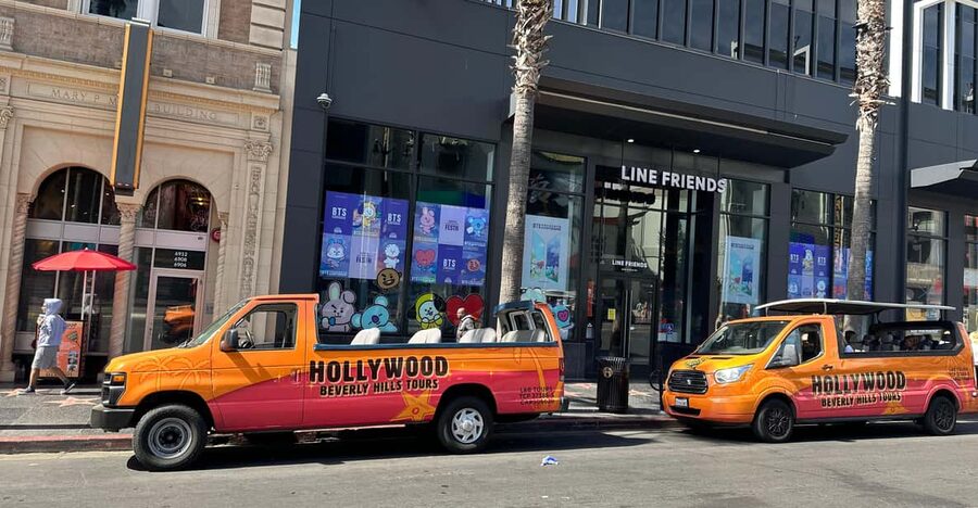 Los Angeles: Hollywood and Beverly Hills Open-Top Bus Tour - What the $24 fare buys you