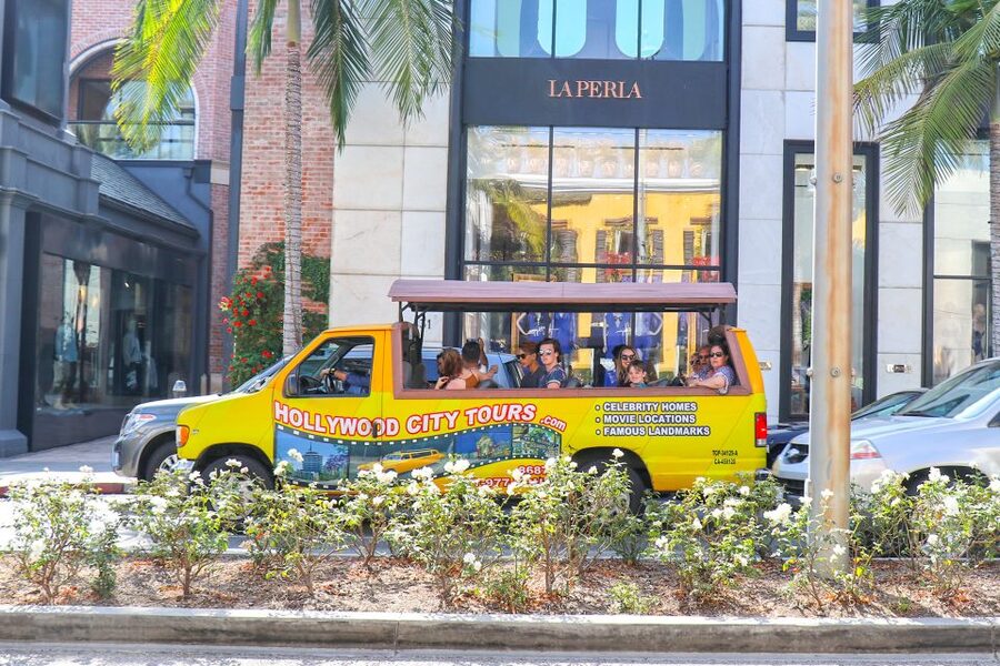Los Angeles: Hollywood & Celebrity Homes Open-Air Bus Tour - Sunset Boulevard and Its Nightlife Names