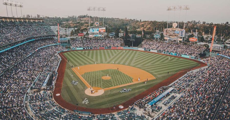 Los Angeles: LA Dodgers MLB Game Ticket at Dodger Stadium - Finding your seat and taking in the view