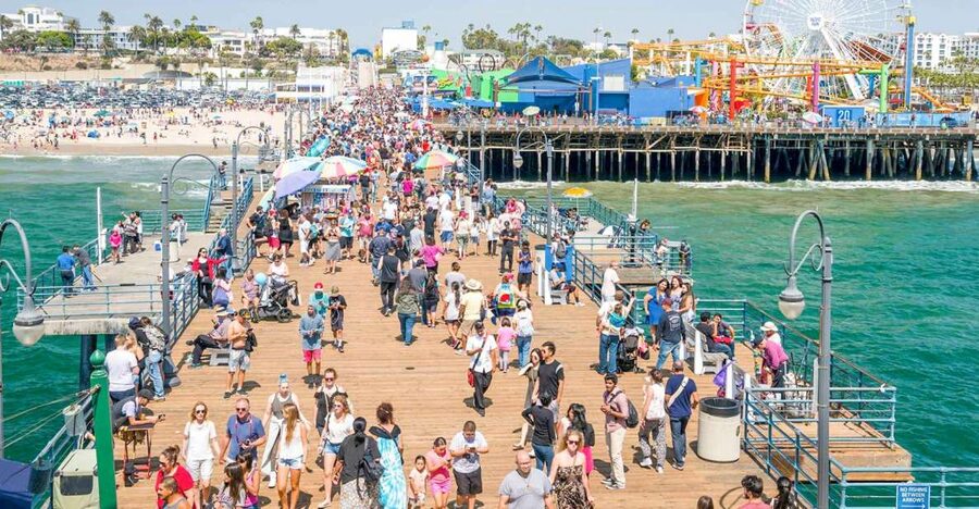 Los Angeles: LA Grand Tour by Open-Air Bus - One day for a city built to spread out