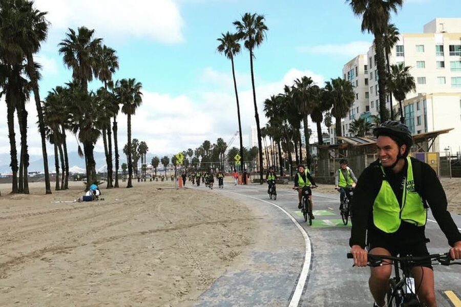 Los Angeles: LA in a Day Guided Electric Bike Tour - Santa Monica’s coastal change of pace