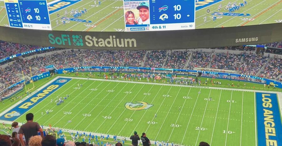 Los Angeles: LA Rams NFL Game Ticket at SoFi Stadium - Pack light and check bag rules before leaving