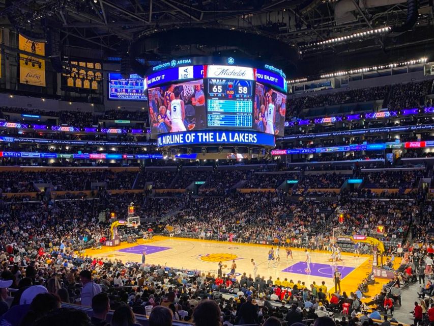 Los Angeles: Los Angeles Lakers Basketball Game Ticket - What the 150 minutes includes