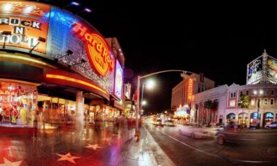 Meal at the Hard Rock Cafe Hollywood