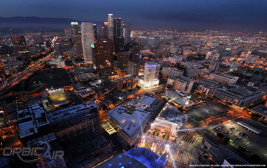 Los Angeles Night Helicopter Tour: Hollywood & City Lights - From Hollywood Hills to the Downtown glow