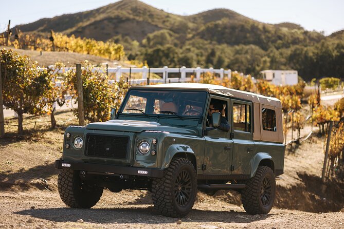 Los Angeles: Private 4x4 Vineyard Tour in Malibu - Wine, snacks and the tasting expectations