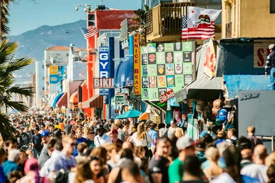 Los Angeles Sightseeing Tour: From Anaheim & Buena Park - Santa Monica’s pier and shoreline