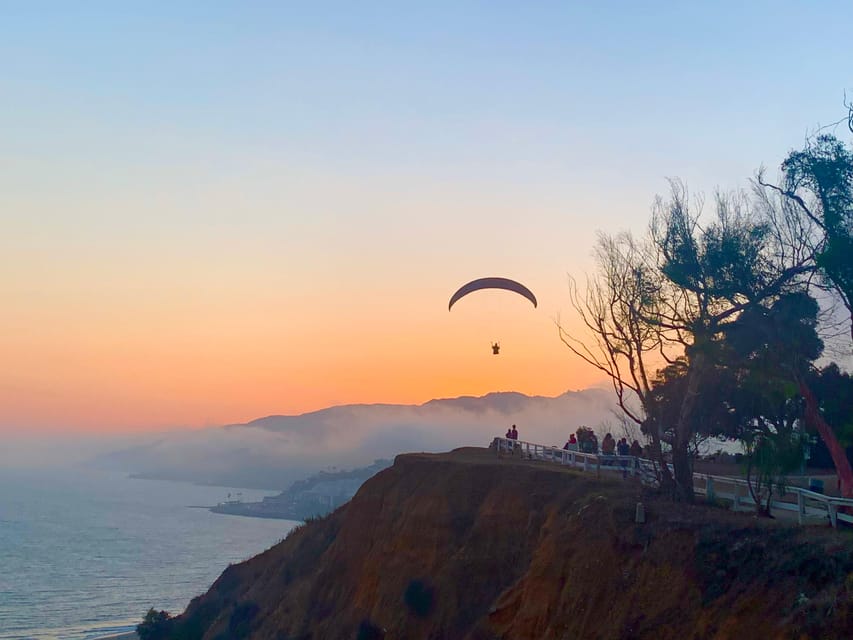 Malibu Hills to Beach: Tandem Paragliding Flight Adventure - A beach landing brings the flight to a close